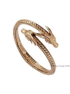 Expandable Charm Bracelet Cuff Bypass Dance With Dragons